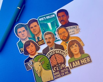 Severance Sticker Set: Lumon Inspired Vinyl Decals