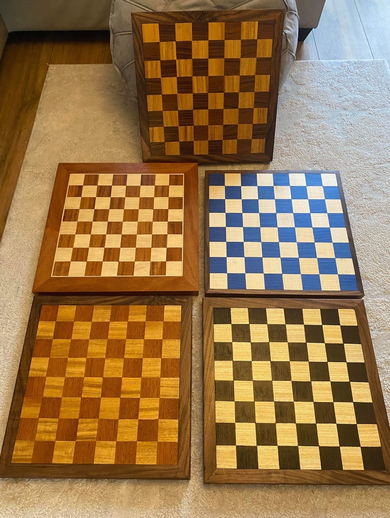 Handmade Chess board UK Etsy