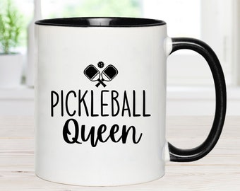 Pickleball Queen Mug, Pickleball Player Gifts, Pickleball Mug, Funny Pickleballs, Pickleball Gift