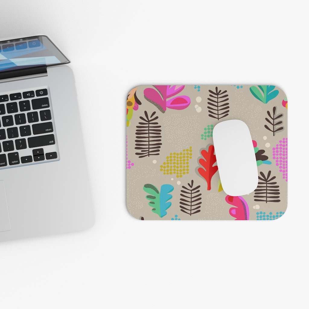 Pineapple Print Mouse Pad, Desk Accessories, Office Decor for Women, O –  littlepaperies