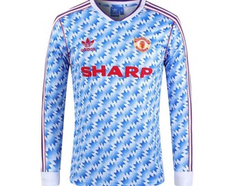 retro man utd jersey