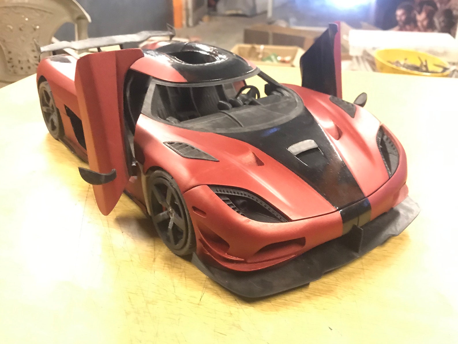 Koenigsegg Agera RS 1/10 scala RC 3d stampata hyper car Etsy