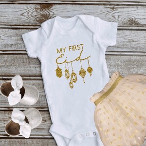 Salam Im New Here Gold Glittery Onesie Bodysuit Shimmery Gold Baby Girl Outfit Cute Newborn Baby Clothes Set and Gift Idea Etsy