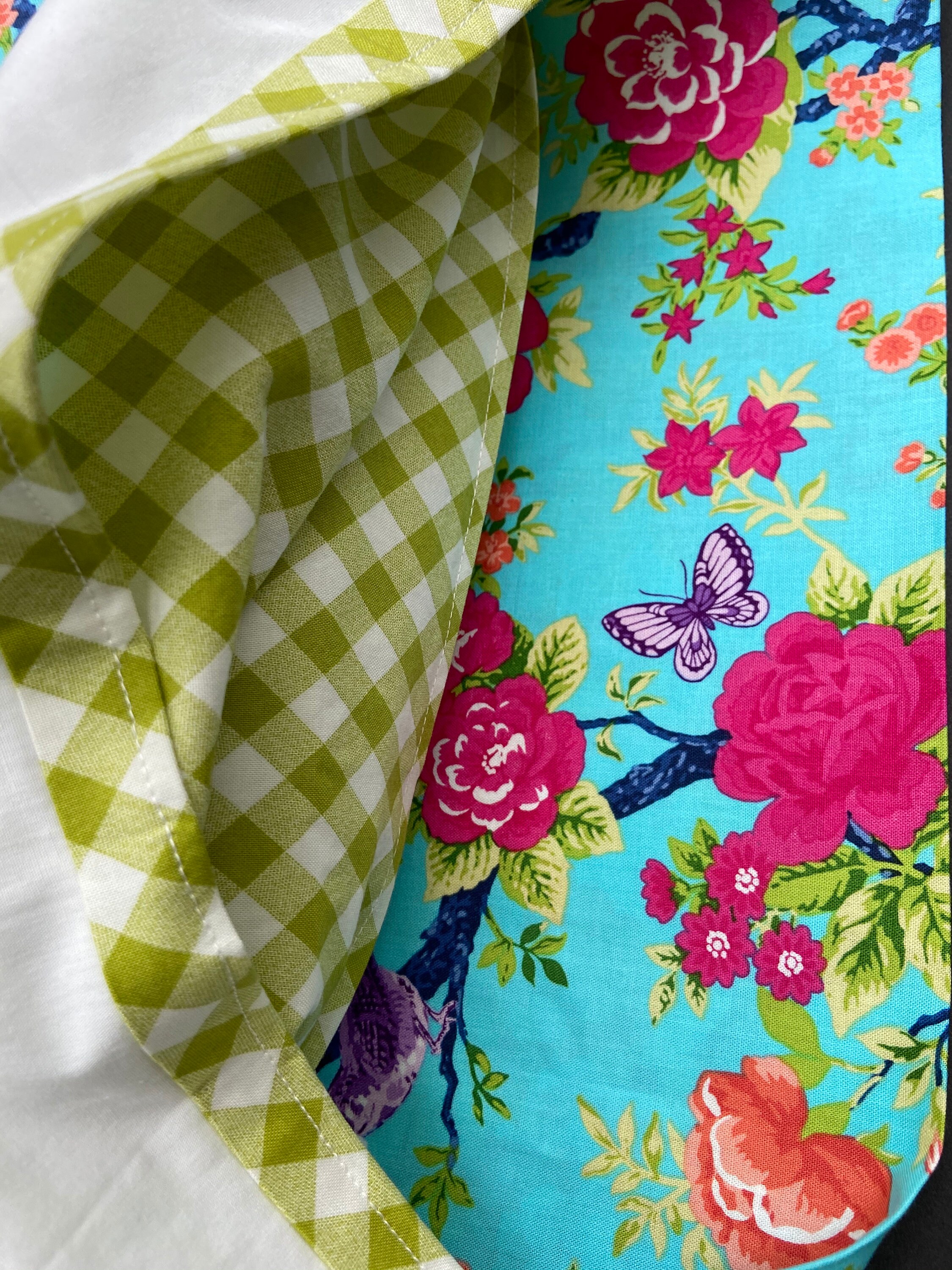 Standard Pillowcase Set in Turquoise and Florals. the Colors Etsy UK