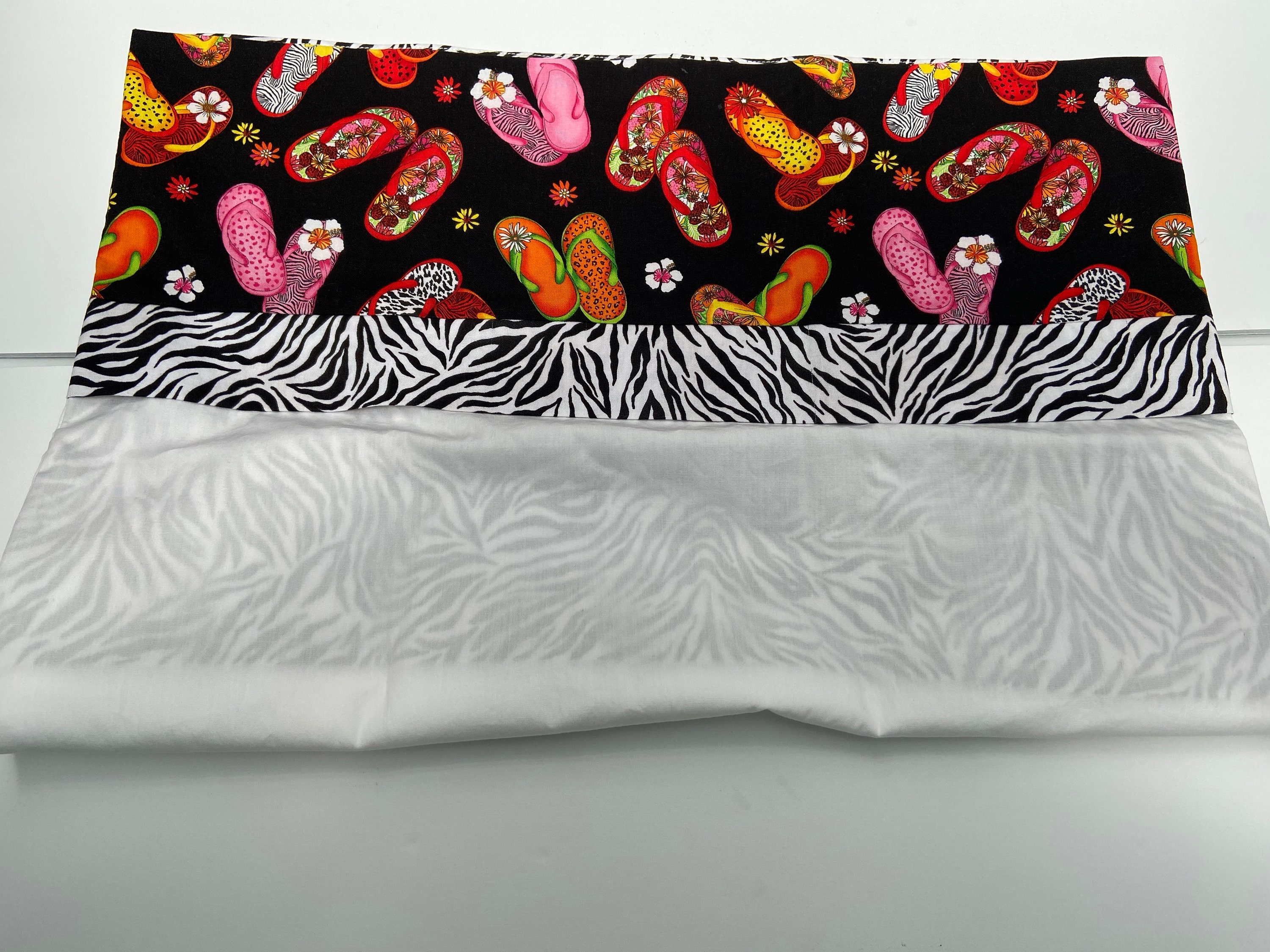 Sale Items . Single Standard Pillowcases in Zebra and White or Etsy UK