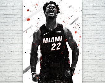Jimmy Butler Poster Etsy