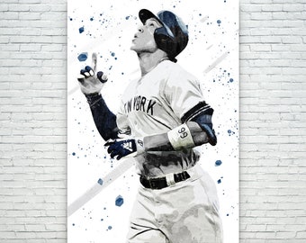 Aaron Judge Print Etsy
