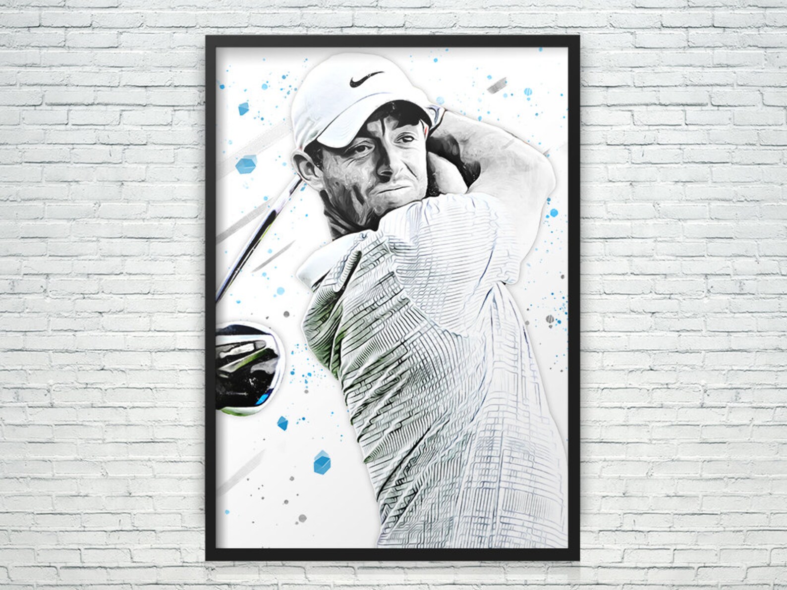 rory mcilroy pink golf shirt