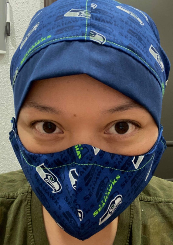 Seahawks cheap scrub cap
