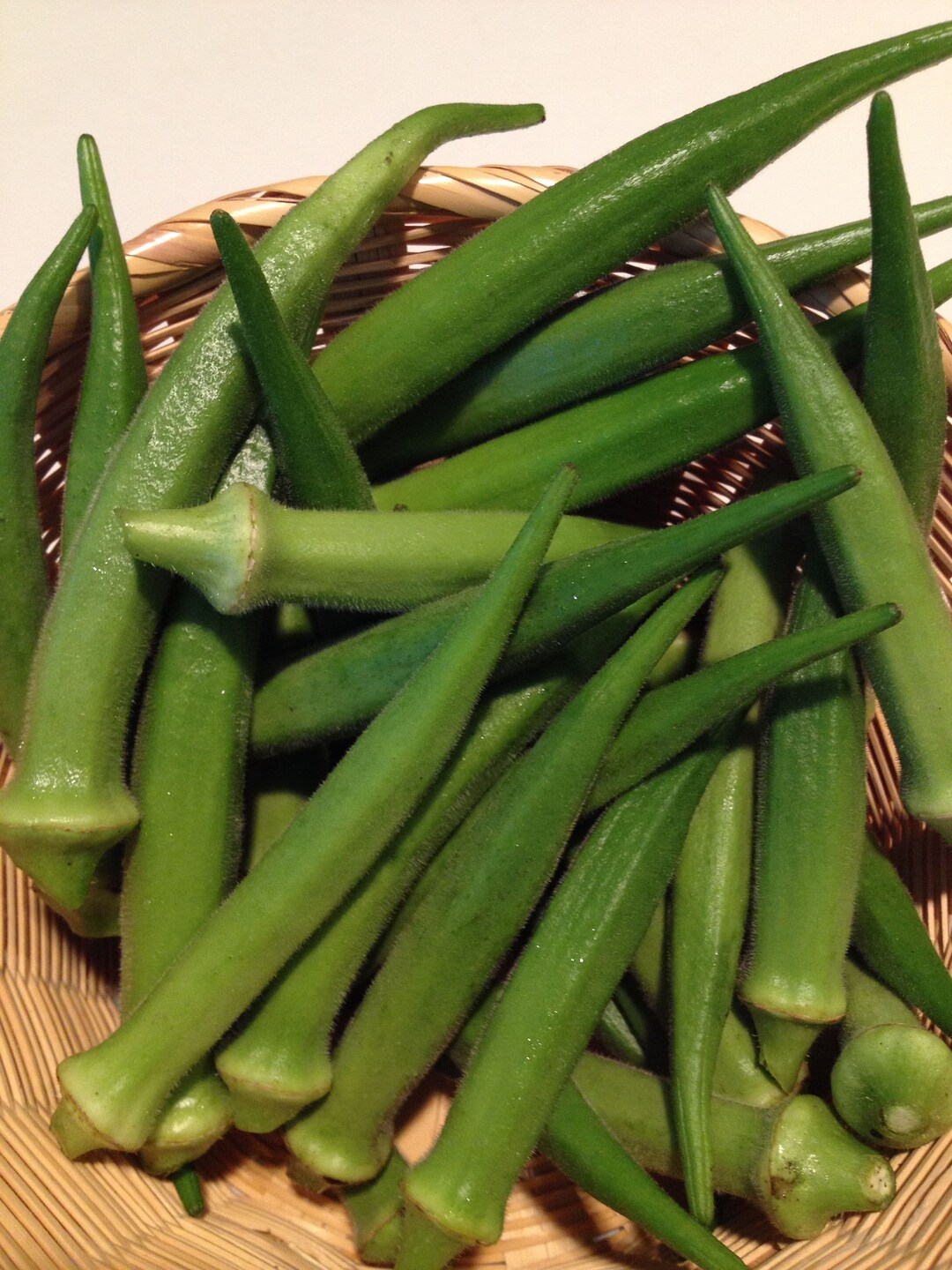 Heirloom Emerald Okra Seeds Etsy