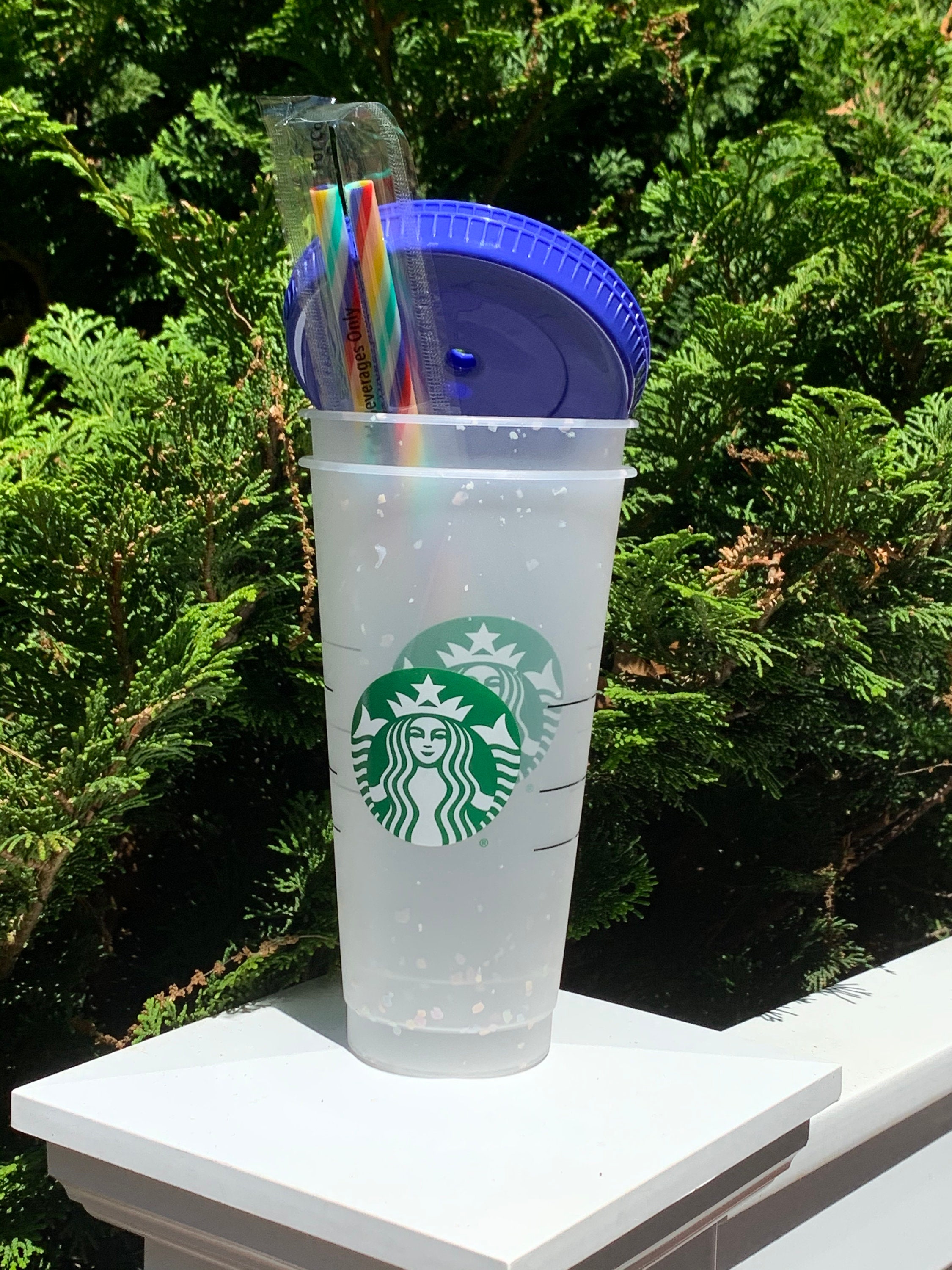 Confetti Color Changing Starbucks Reusable Cups New 2020 Etsy