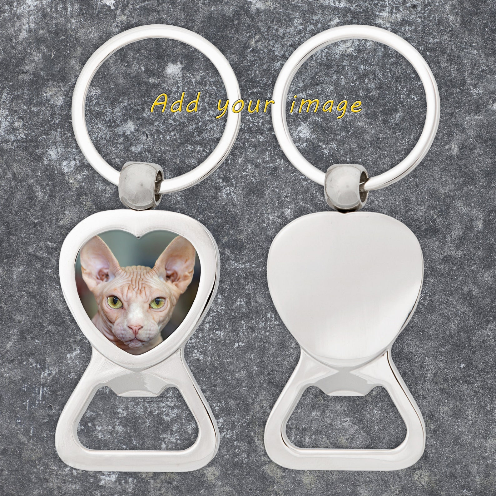 Metal Heart Shaped Keychain Template Keychain Mockup Etsy