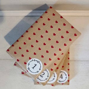 Birthday book countdown calendar, Book advent calendar, Fiction, Gift wrapped, books, bookish gifts , 7 days, birthday gift for her