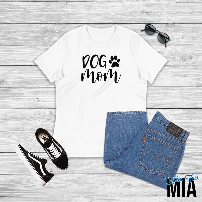 Dog Lover Gift Cute Dog Mom Shirt Womens Shirt Dog Mom Gift Fur Mama Shirt Dog Mama Dog Lover Shirt Dog Mom Tee