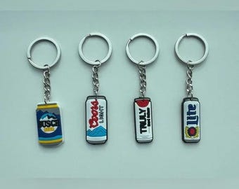 Llavero de botella de cerveza / Llavero de bar para amantes de la cerveza de cervecería novedoso