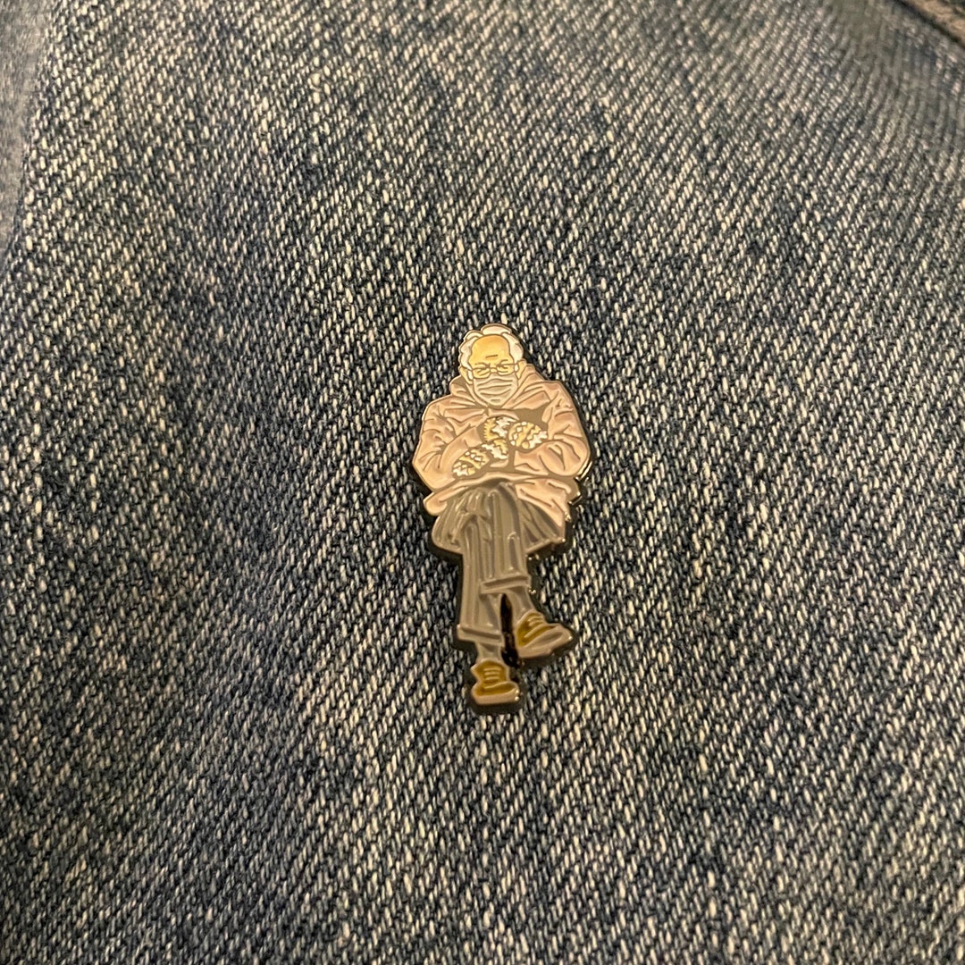 Bernie Sanders Enamel Pin - Etsy