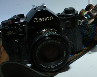 A1 Canon camera some 40 years old.
