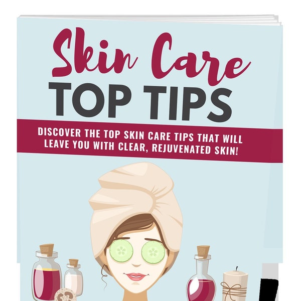 Ebook Tous les meilleurs conseils de soins de la peau naturels