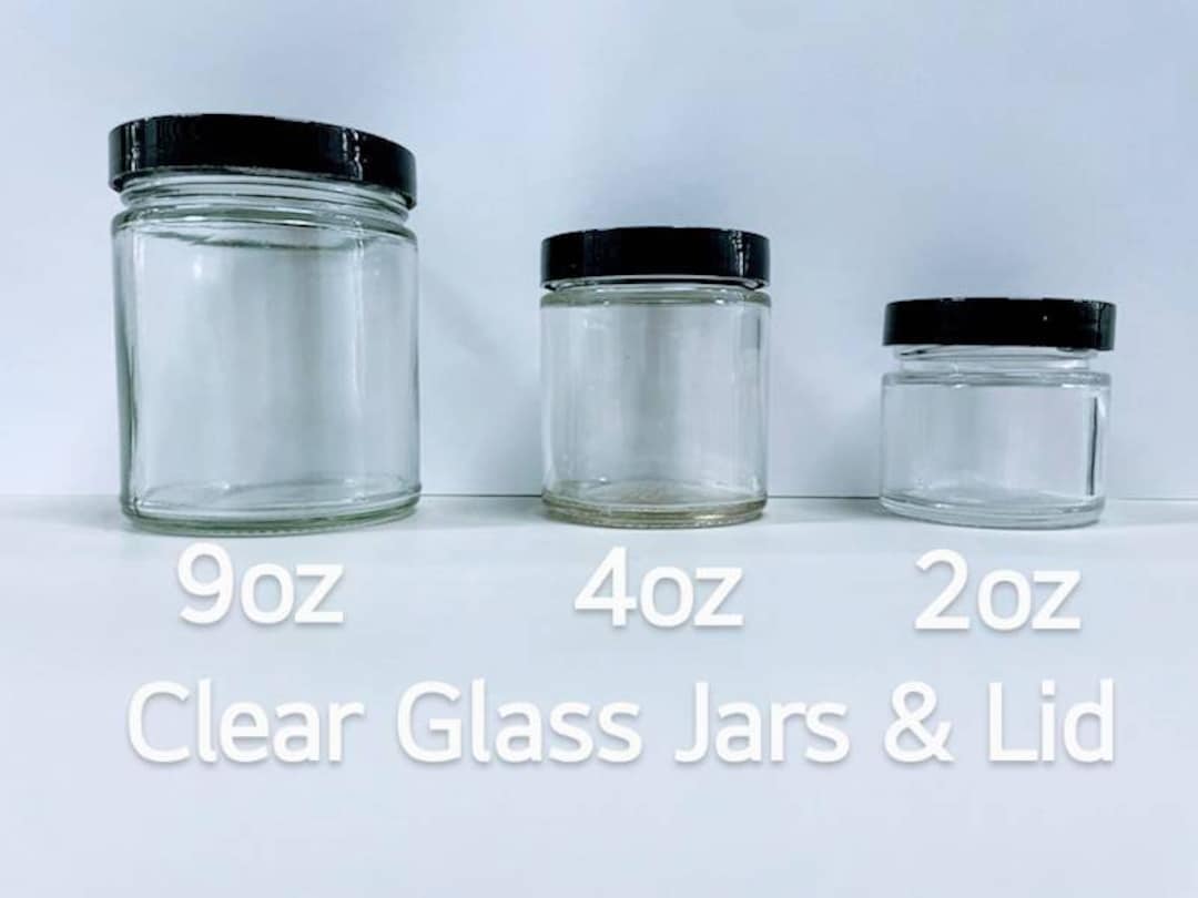 Free Sample 2oz 4oz Glass Jars with Wooden Lids and Spoons Herb