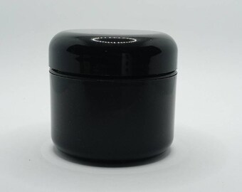 2oz Black Jar with Lid
