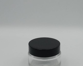 15mL Clear Glass Jar with Lid 3 Pack  6 Pack 12 Pack  48 Pack