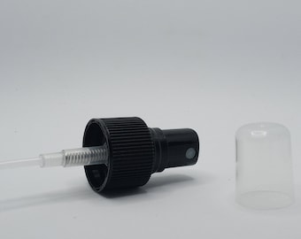 Fine Mist Sprayer Caps 24-410 Pumps with 6 7/8 Tube 12 Pack