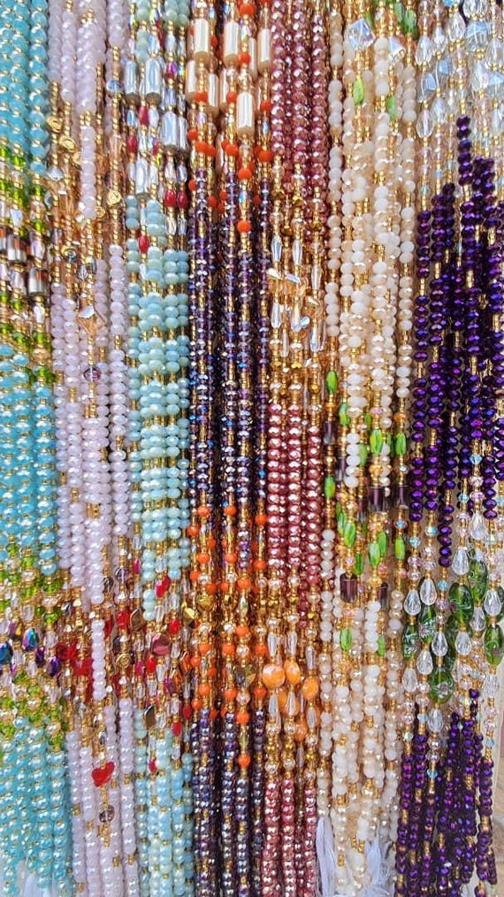 Wholesale - African waistbeads - 20 to 100 Strands - FREE SHIPPING