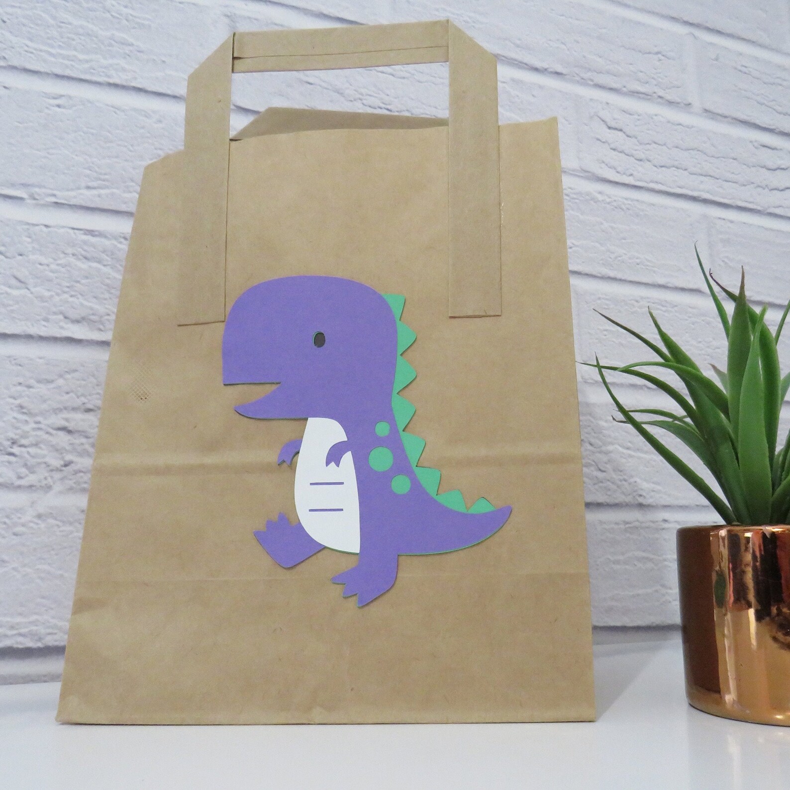 Dinosaur Party Bags Pack of 6 Etsy