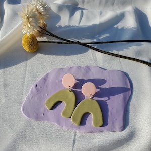 Desert Daze Large Arches | Polymer Clay Earrings | Nova Clay