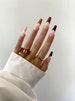 THE NUDES FRENCH Set | Luxury Press On Nails | Glue On Nails | Press On Nails | Fake Nails | Gradient Nails | French Tip Nails 