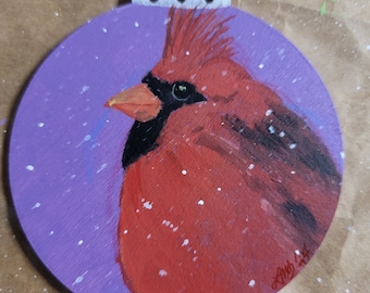 Cardinal Ornament