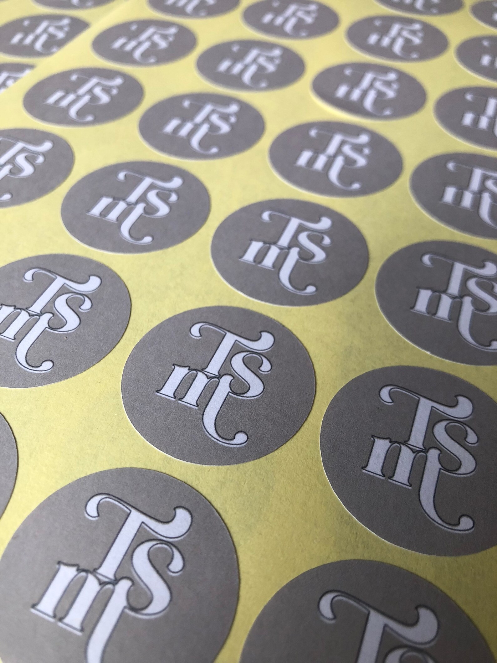 Small Business Round Logo Stickers Custom Stickers Order Etsy