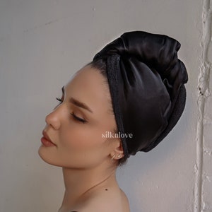 Aquis silk hair turban new arrivals