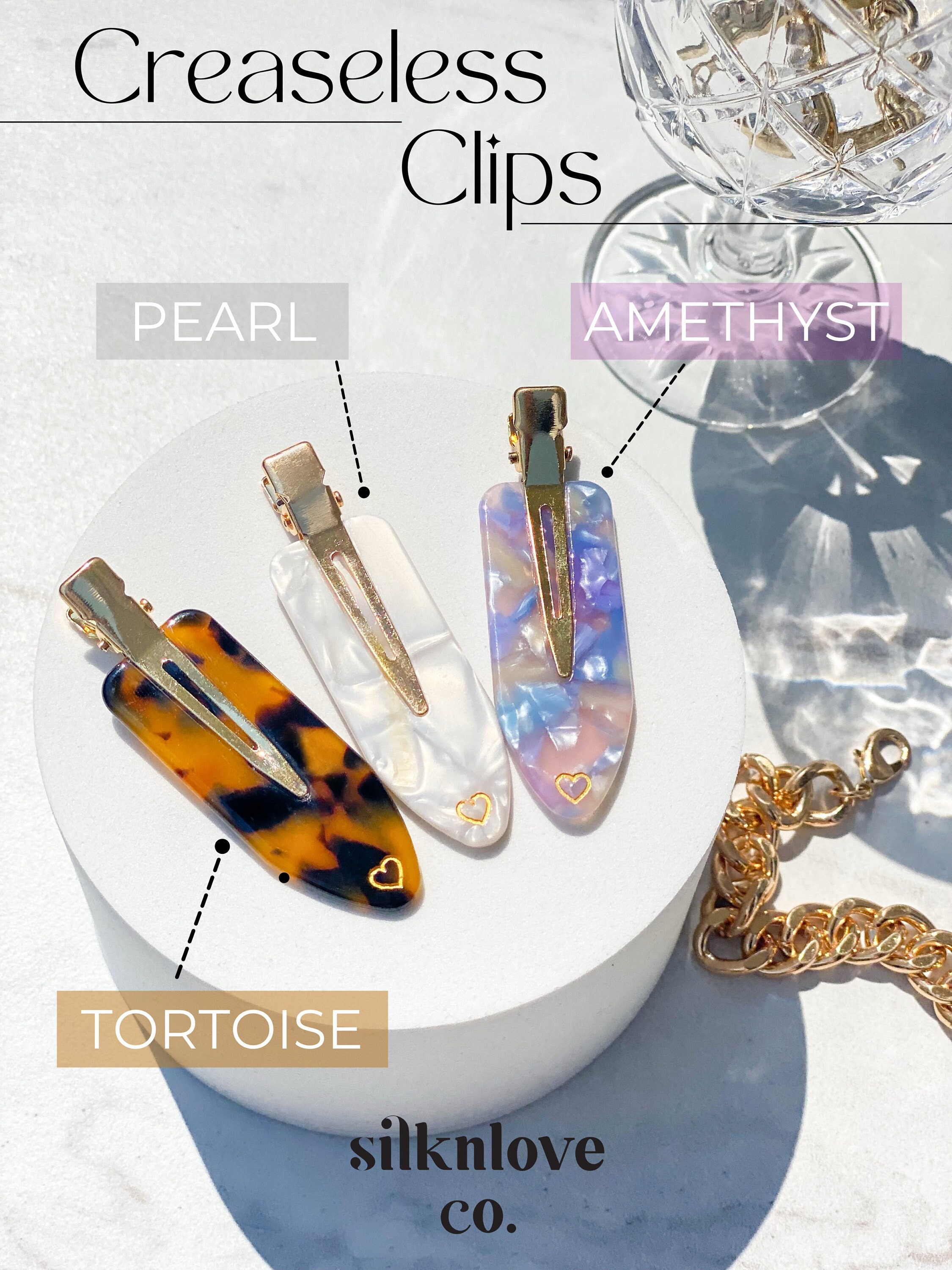 Creaseless Hair Clips Hair Setting Clips No Crease Hair Etsy