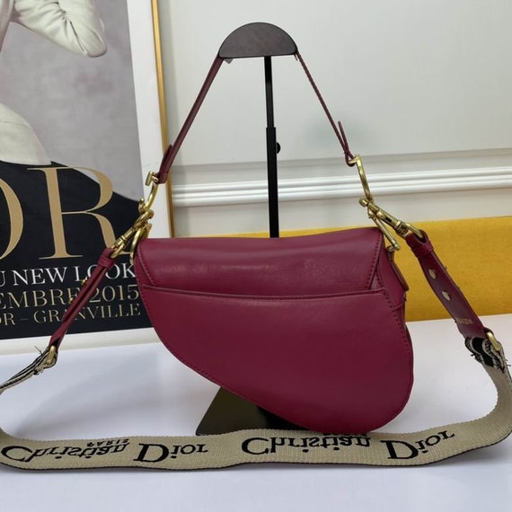 leather saddle bag purse,leather shoulder bag,tra… - image 3