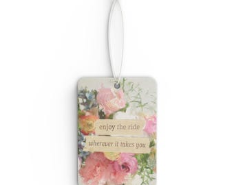 Enjoy the Ride Car Air Freshener - Aesthetic Car Decor - New Driver Gift - Auto Car Accessory - Vehicle Decor - Car Charm - Car Freshie