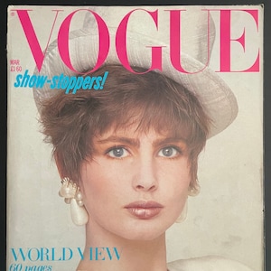 VOGUE March 1985 (UK) for re-purpose