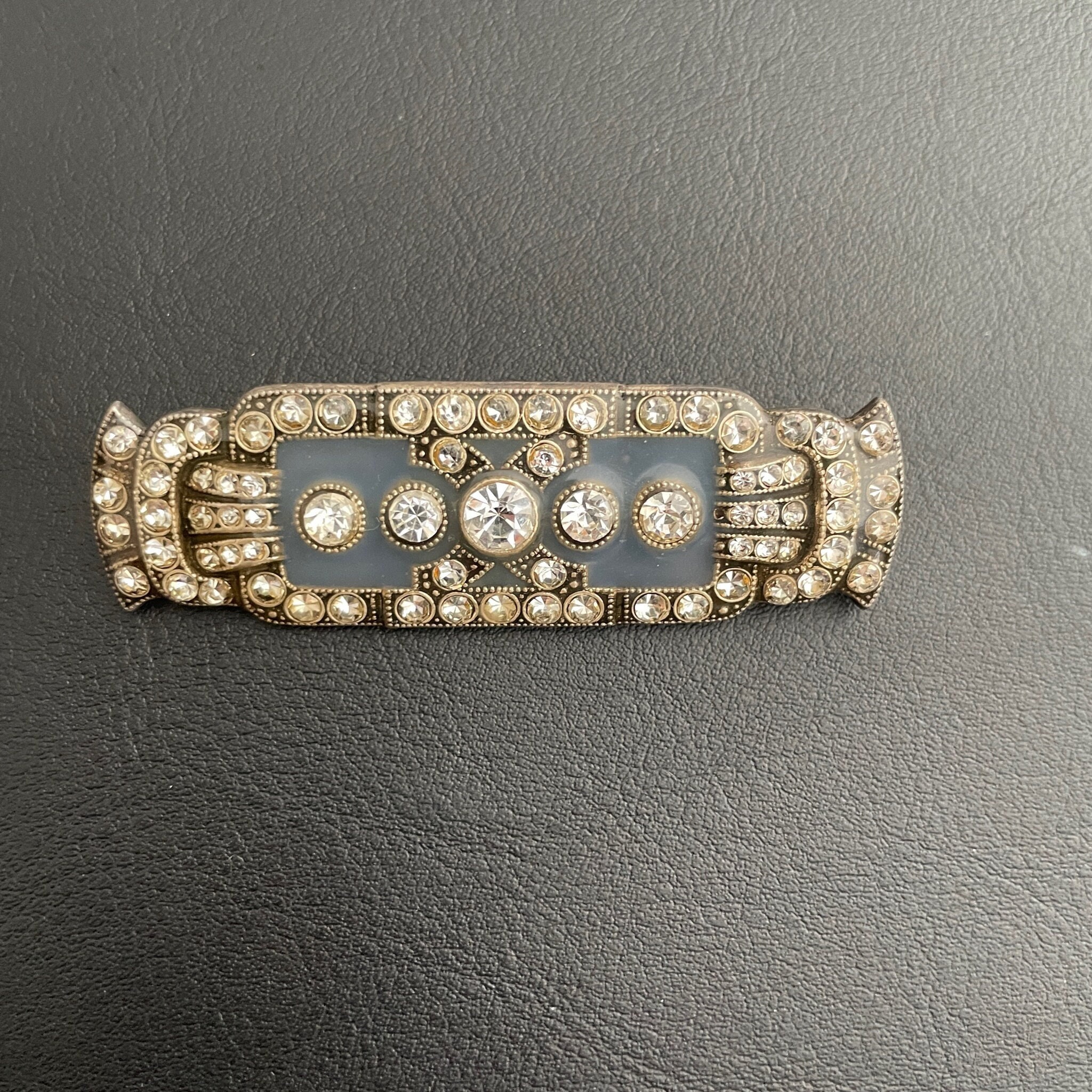 Broche Vintage Catherine Popesco - Émail Multicolore Et Alliage - Pièce De Créateur
