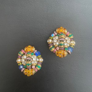 Stunning 1940&#39;s earrings clip-on