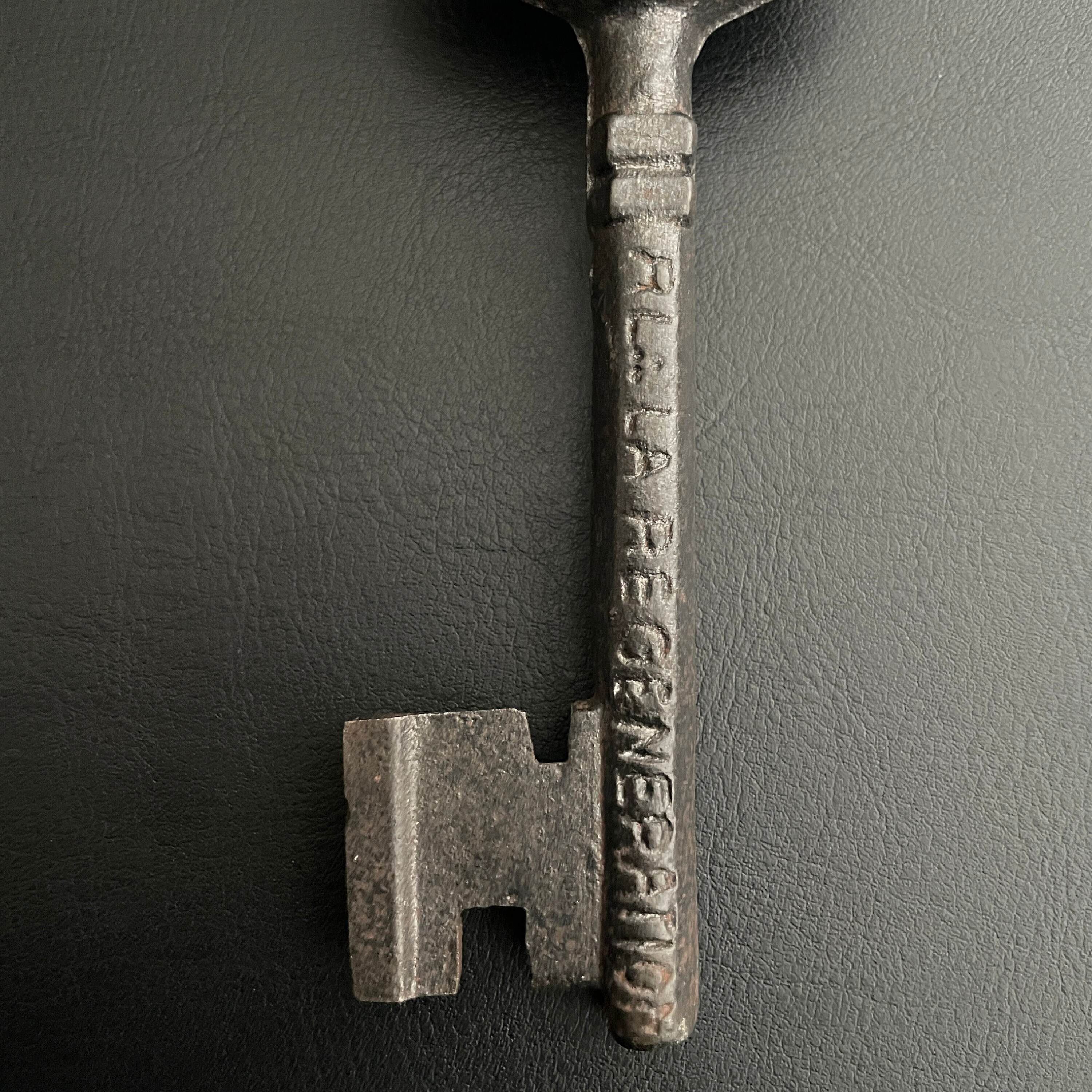 Rarest Key Rare Vintage Skeleton Key With Faces - Etsy