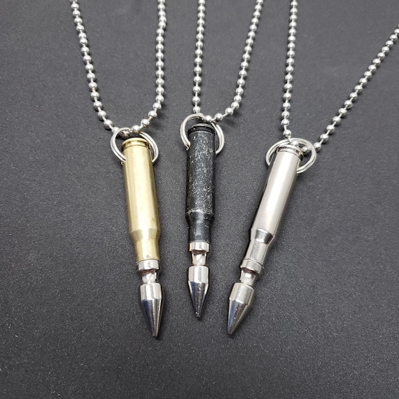 Real bullet necklace deals