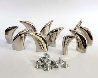 Krallen Spikes,Punk Spikes,Claw Bolzen,für Nieten Lederschmuck und Accessoires,Kleidungsdekoration
