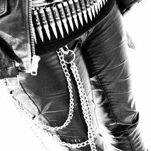 Bullet belt,Punk belt,Gothic Belt,Punk fashion,Gothic Fashion,Cosplay belt,Costume belt,Army costume,.223 caliber bullet belt,bandoleer image 2