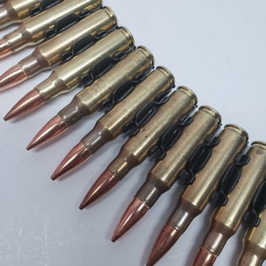 Bullet Gürtel,Punk Gürtel,Gothic Gürtel,Heavy Metal Kugel Gürtel,Punk Mode,Gothic Fashion,Cosplay Accessoires,Kostüm Gürtel,Armee Kostüm,.308 cal Bild 8