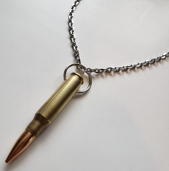 Fired Brass .308 Caliber Bullet 