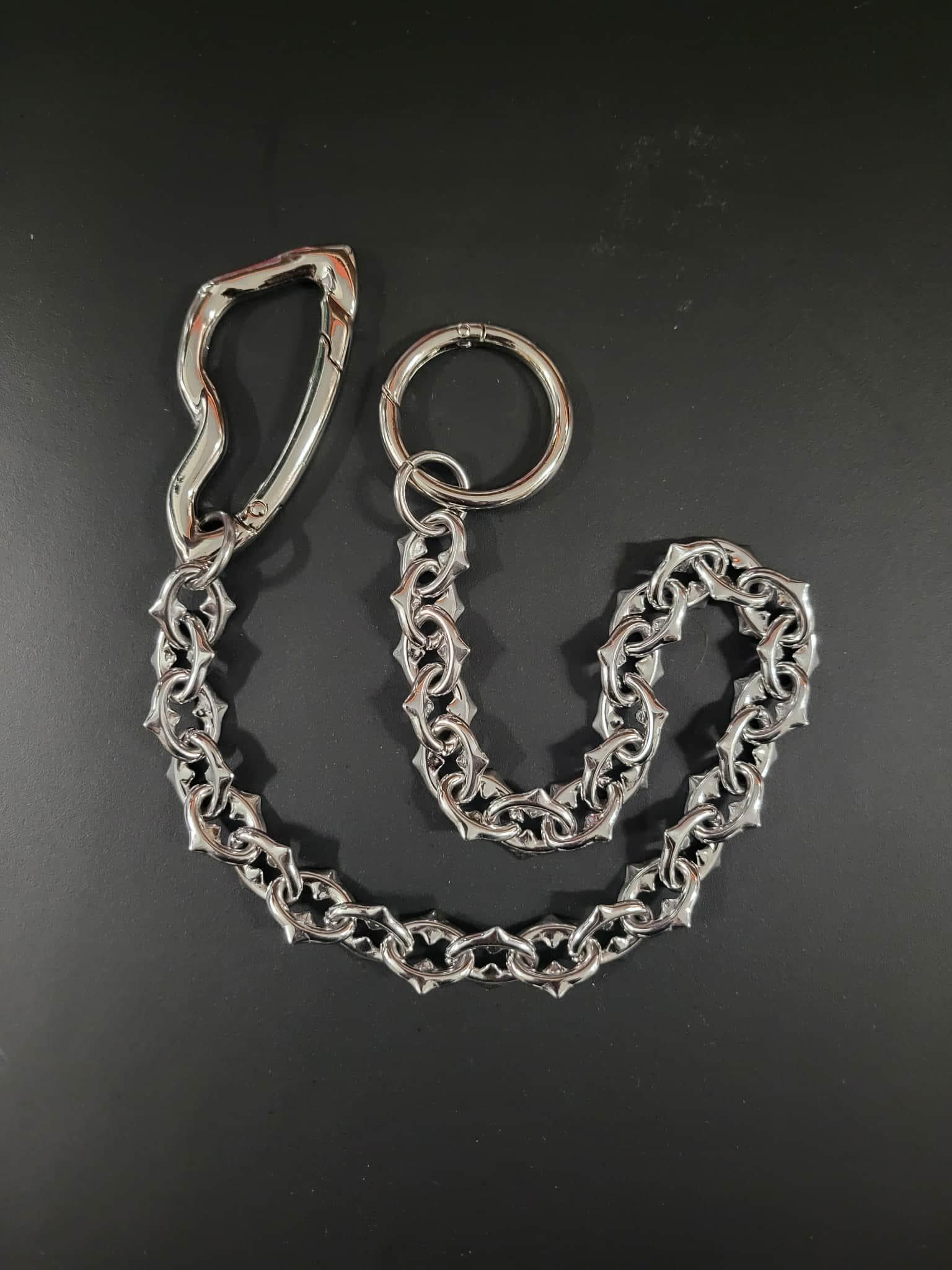 Spiky Wallet Chain - Etsy