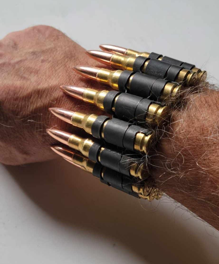 アクセサリー KILLTIMELIFE D.H. Bullet Bracelet Bullet Bracelet,punk Bracelet,gothic Bracelet,heavy Metal Bullet