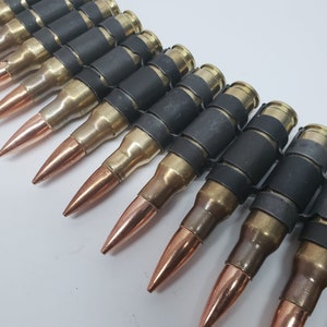 Bullet Gürtel,Punk Gürtel,Gothic Gürtel,Heavy Metal Kugel Gürtel,Punk Mode,Gothic Fashion,Cosplay Accessoires,Kostüm Gürtel,Armee Kostüm,.308 cal Bild 7