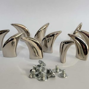 Claws spikes,Screw back spikes,Punk spikes,Claw stud,for studded leather jewelry and accessories,garment decoration