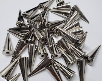 Spikes 2,5cm x 1.0cm,Zeiger Spikes 2,5cm x 1.0cm.Zipfel mit Schraubverschluss